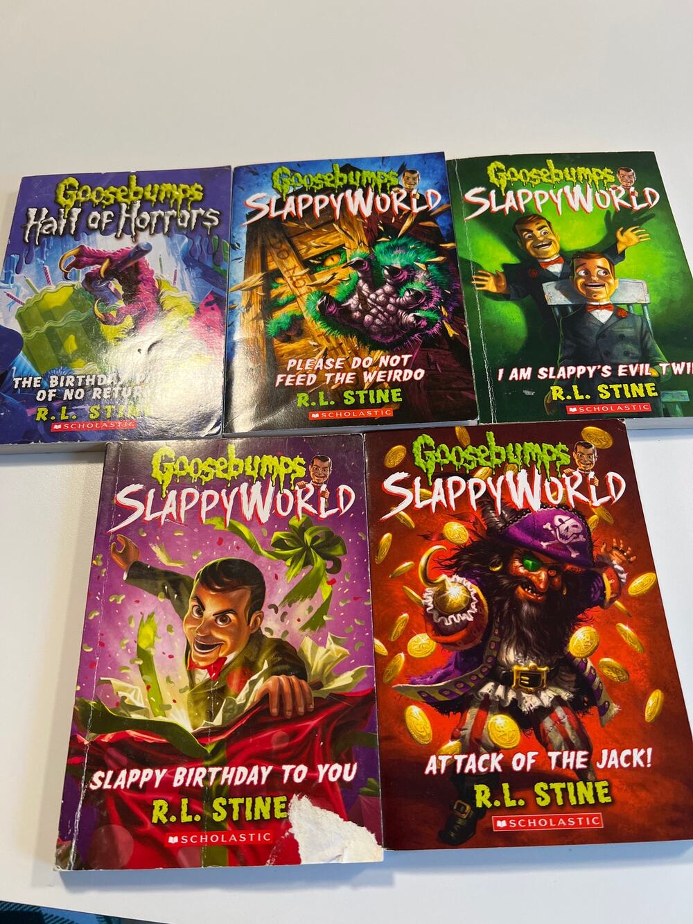 Goosebumps SlappyWorldx4 & Hall of Horrors